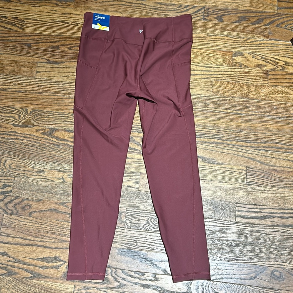 Old Navy Maroon Leggings - Picture 4 of 4